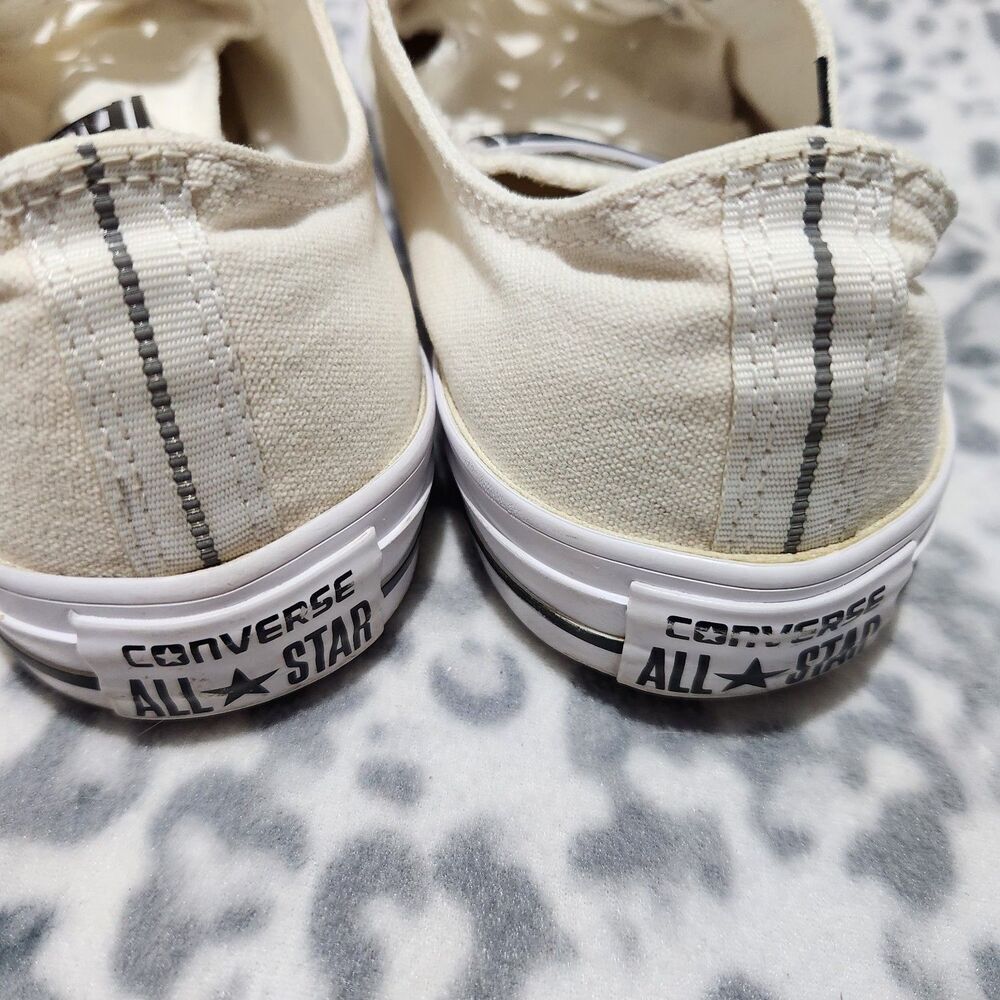Converse Chuck Taylor All Star Unizex Size 8 Men's/ 10 Women Low Ivory/white - Picture 5 of 13